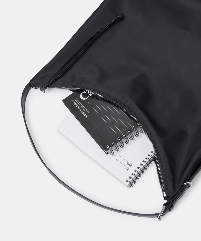 MUSINSA STANDARD WOMAN Women'S Nylon Slouch Shoulder Bag [Black]