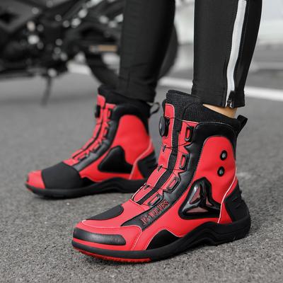 Зимние ботинки в меховом стиле Pro, водонепроницаемые, для commuting, внедорожные, раллийные, мотоциклетные ботинки, мужские, женские, для мото-путешествий, для активного отдыха