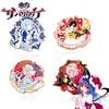 Аниме Милые Эмалевые Значки Броши Проекта Touhou Хакурей Рейму Идзаёи Сакуя Сайгёдзи Ююко Значок Фигурка Сумка Лацкан Украшение Подарок