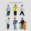 Boys' Lightweight Anti-static Color-block Fleece Jacket