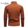 Cozy Up 11 Colors Men's Autumn and Winter Turtleneck Plus Velvet Thickened Round Neck Knitted Sweater