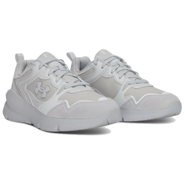 Under Armour Forge Collection Low Top Casual Running Shoes Unisex Gray Sneakers 6003967-014