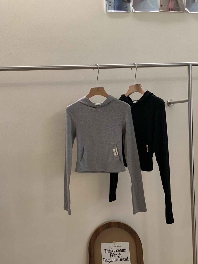 2024 Retro Glow Slim Hooded Осенняя толстовка: Повседневный корейский хлопковый топ