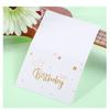 Best Wishes Package Inserts Happy Birthday Thanks Card Happy New Year Christmas Greeting Card