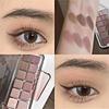 12 Colors Eyeshadow Palette Low Saturated Full Matte Finish Brown Nude Eyeshadow Palette Long Lasting Eye Makup Gift for Women