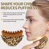 Portable Lymphatic Drainage Massager for Face Leopard Print Contour Massager for Jawline