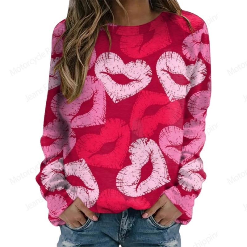 Толстовка с принтом Love Heart 3D, женская мода, толстовки с круглым вырезом и графическим принтом, толстовки на Хэллоуин, подарок на День святого Валентина, толстовка, пальто, фестиваль