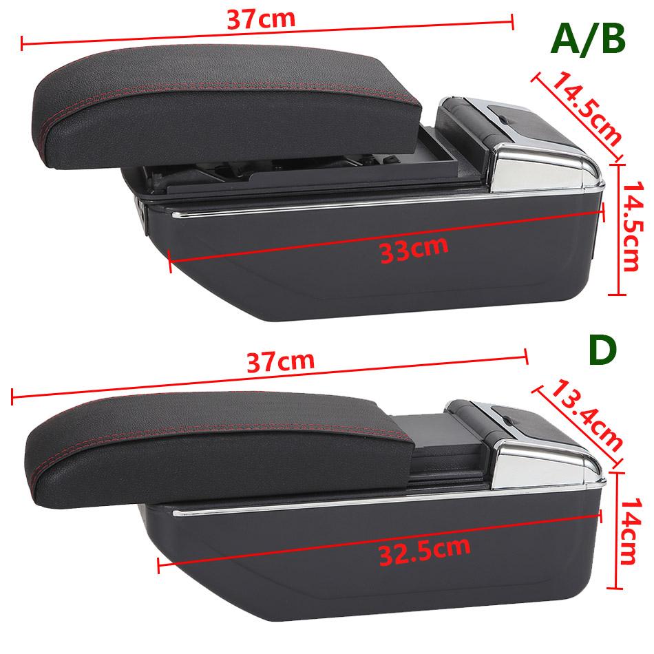 Для Hyundai I20 Armrest Box Для Hyundai I20 Car Storage Box Автомобильные аксессуары Детали деталей интерьера Центр модернизации деталей