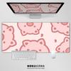 Pink Pig Mouse Pad Large Cute Cartoon Game Mousepad Girl Heart Kawaii Keyboard Pads Anime Computer Office Rubber Desktop Mat
