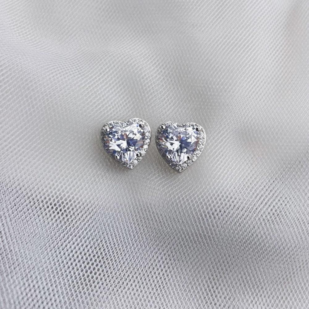 Tancise 925 Sterling Silver Zircon Earrings Drop Earrings For Women Wedding Party Gifts