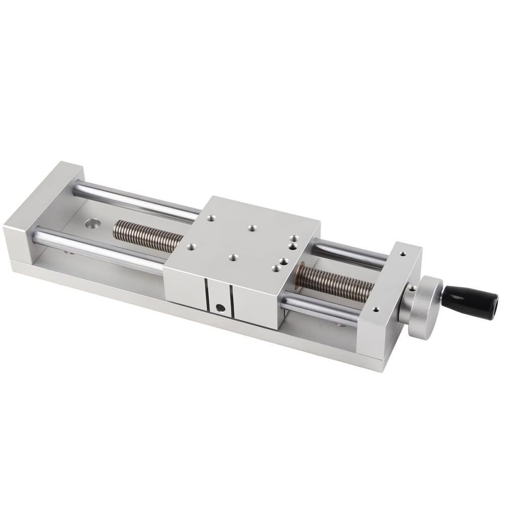 KA801402150 Алюминиевый сплав Высокоточный подвижный стол Линейный рельсовый этап Крест 80*80 мм