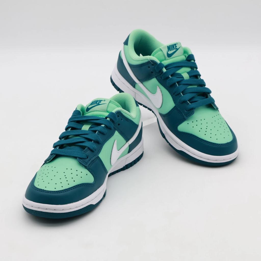DD1503-301 Nike Dunk Low Geode Teal White Emerald Rise (Женский)