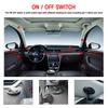Firedrake For 2 lamp Car Wiring Harness Kit Indoor Switch Working Light Drive Motion Light Relay Cable Wire 480W 12V 3m Wire Kit