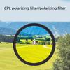 Universal Smartphone Camera Filter Clip with 18 Layer Not Reflective Coating CPL Polarizer for Landscape Portrait