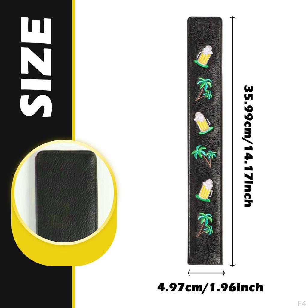 Cover for Golf Alignment Rods, PU Training Rod Protector, Indicator Holder