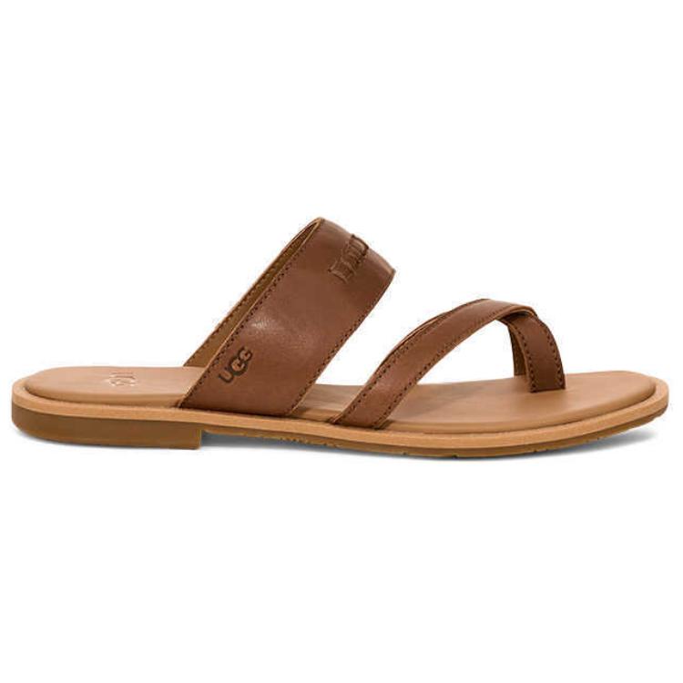 UGG Шлепанцы Женские Каштановые 1170550-CHE