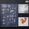 1 шт. 3D силиконовая форма для дизайна ногтей Рельефный Ландыш Цветок Накладные элементы для ногтей Маникюрные Шаблоны Пластины Инструменты Аксессуары