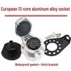 7-Pin RV Trailer Plug & 13-Pin Connector Socket
