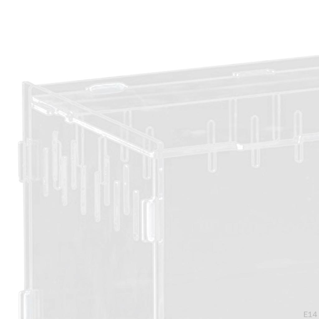 Reptile Breeding Box Animal Habitat Cage Clear Terrarium Enclosure for Geckos Young