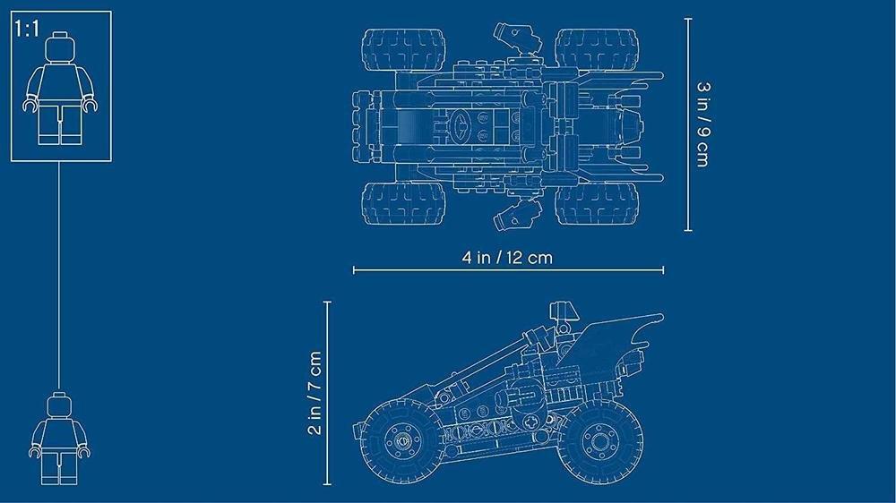 LEGO Бэтмен, фильм «Бэтмен» Багги 70918 Строительный набор Бэт-Дюна (198 шт.)
