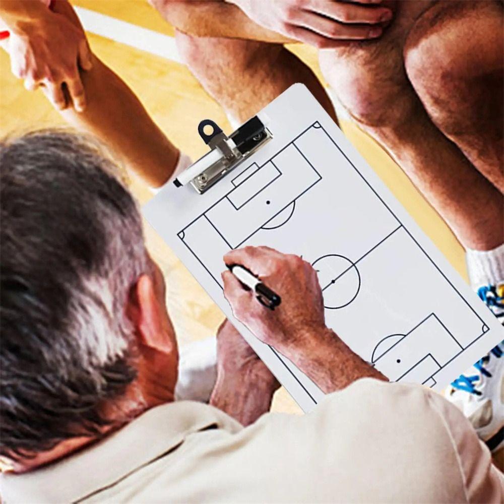 Double Sided Volleyball Boards Demonstration Basketball Strategy Board Teaching Assistant