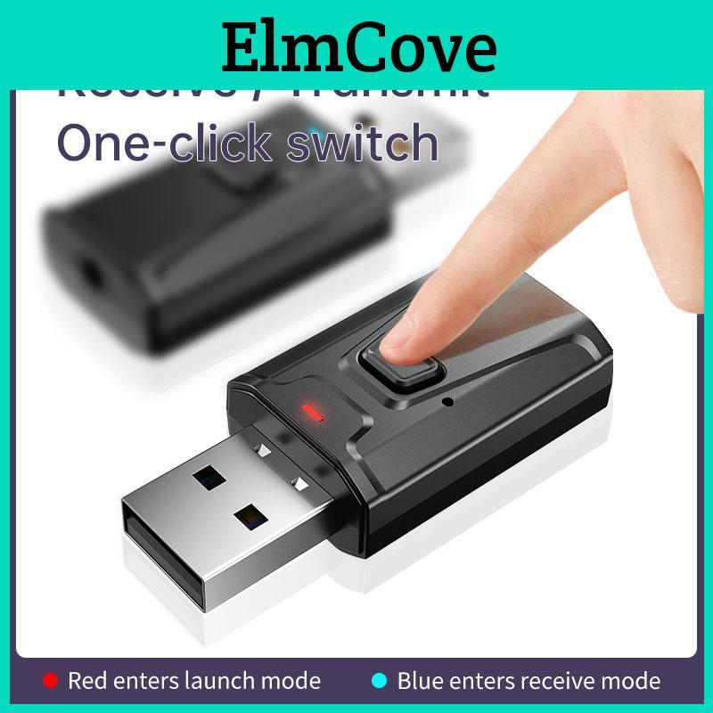 Bluetooth Usb Mini Transmitter 50 Receiver Stereo Adapter 35mm Aux For Tv Pc