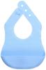 And Made from Safe This Apron Fits Snugly Around the Neck and Has a Pocket for Spill Smart Easy-care, Soft, Material, Protection. Bib, Blue.