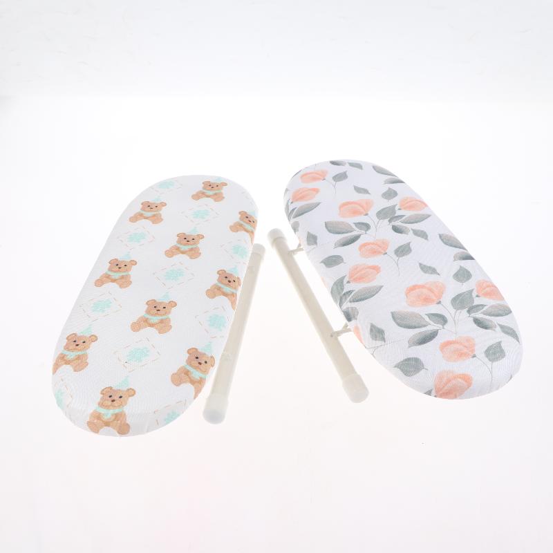 Портативная мини-подставка для гладильной доски Маленькая гладильная доска с нескользящими складными ножками Складная гладильная доска Подходит для рукавов рубашки