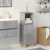 VidaXL Bathroom Cabinet Concrete Grey 30x30x100 Cm 857107