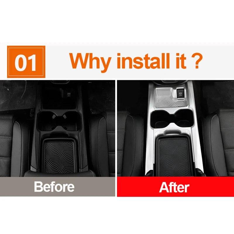 Внутренний держатель для воды с центральным управлением, декоративная рамка, панель, модифицированные аксессуары, автомобильные принадлежности для Honda CRV 2017-