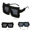 UV400 Ladies Shades Eyewear Ladies Sexy Shades Soft Fur Punk Sun Glasses Plush Sunglasses