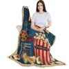 Movie Night Gift Printed Blanket for Sofa Bed Travel Camping Living Room Office Conditioning Blanket for All Seasons Gifts