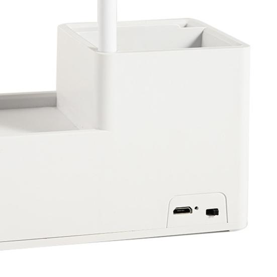 Foldable Table Lamp Flicker Free Illumination Energy-Saving Practical 2-in-1 Eye-caring Reading with Pen Holder Home Supplies