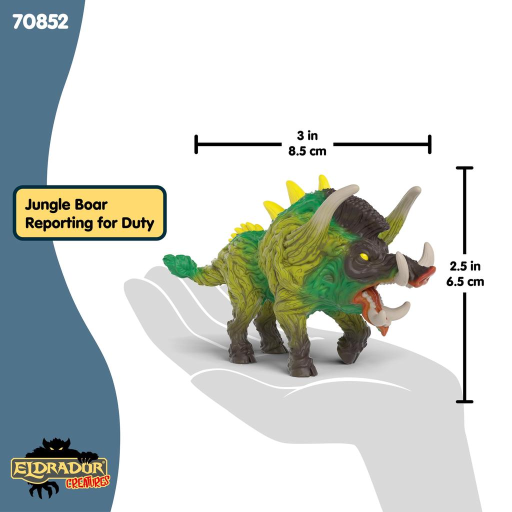 Schleich Элдорадо Джунгли Дикий Кабан Возраст Реалистичная Монстр Игрушка 70852 Фигурка, 6+,
