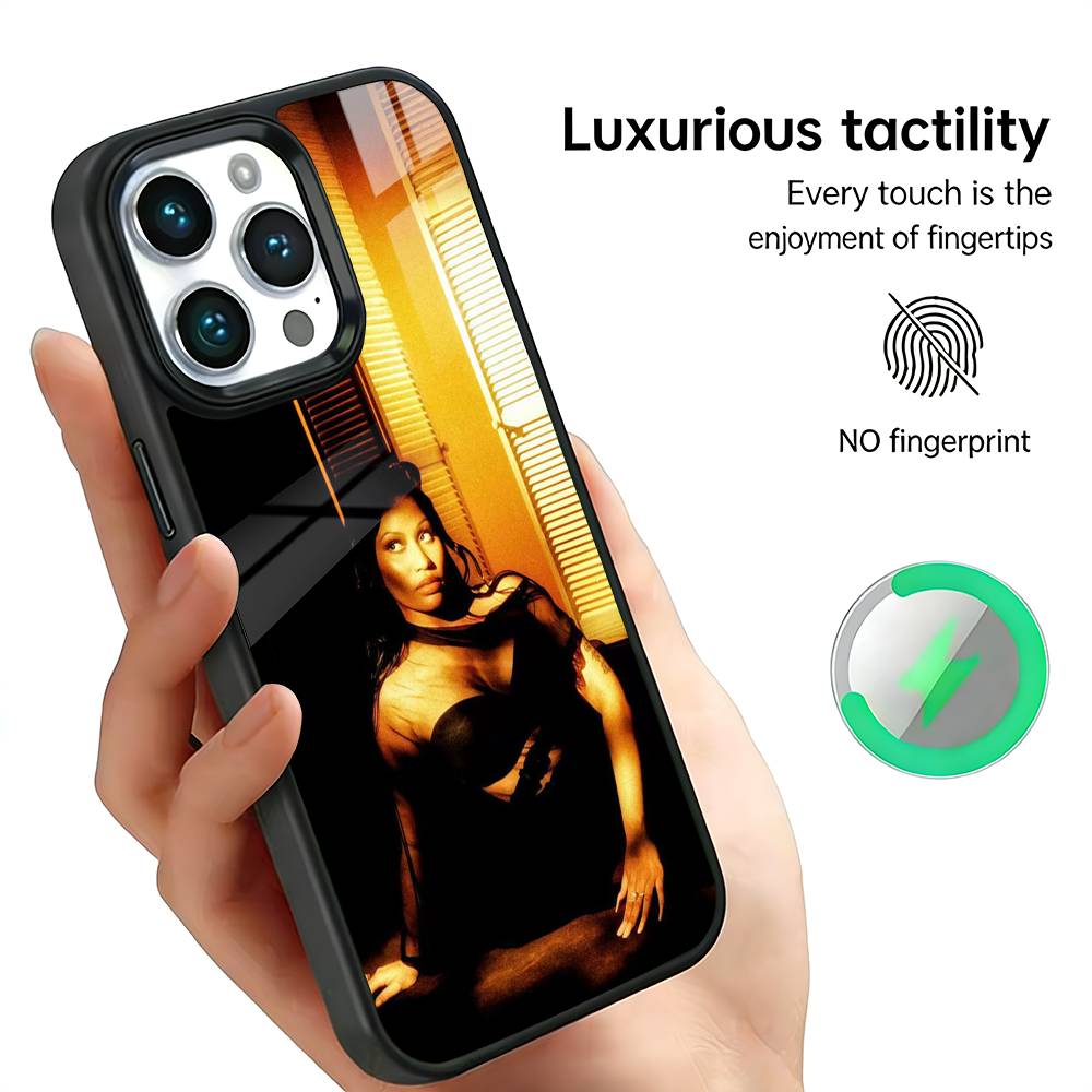 Чехол для телефона Friday N-Nicki M-Minaj для iPhone17,16,15,14,13,12,11 Plus,Pro Max, Новый Магнитный Беспроводной Заряд