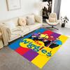 Wiggles Band Performance Carpet Suitable for Bedrooms Playrooms Foyer Kitchen Anti-slip Rug Decorate Offices