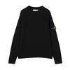 STONE ISLAND Толстовка Однотонная Логотип Рукав Длинный Рукав Детские топы Черный 7616505A3-V0029