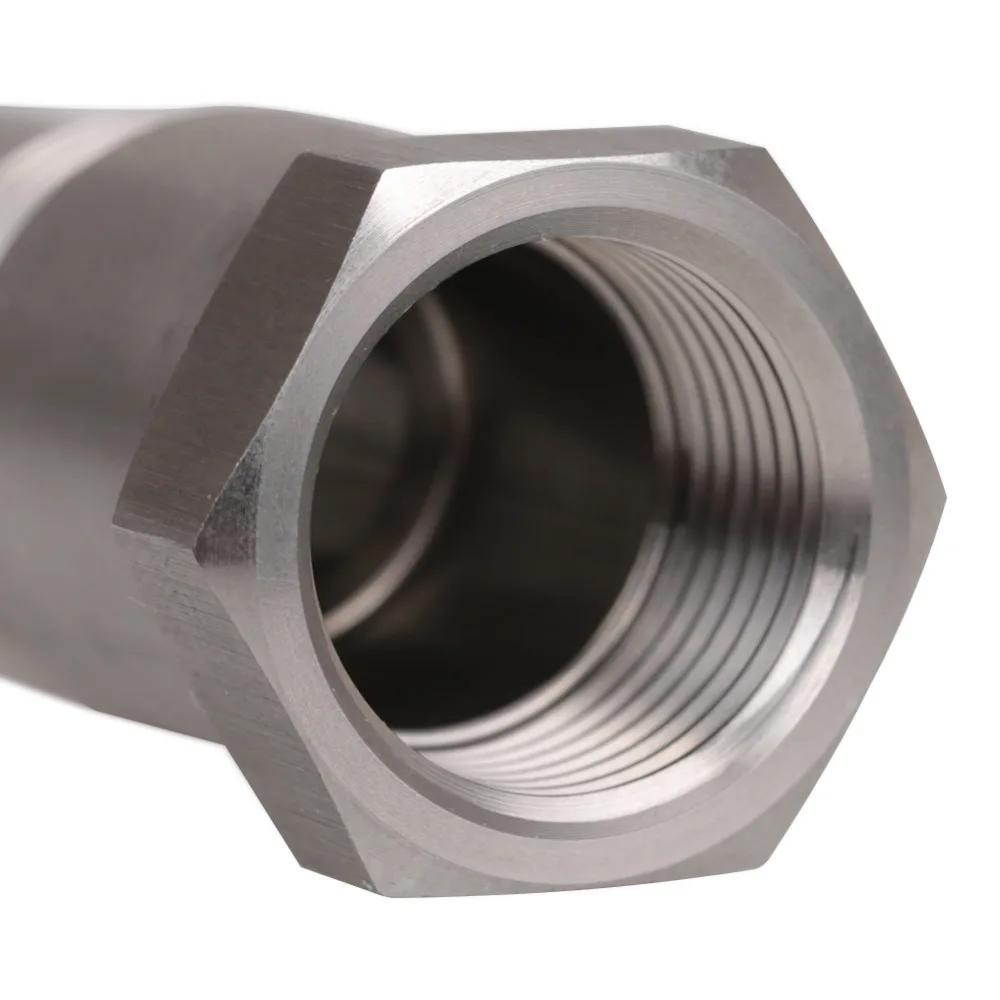 2 шт. Универсальный удлинитель фильтра кислорода O2 Датчик Разъем Удлинитель Распорная резьба M18*1.5 Адаптер из нержавеющей стали Автозапчасти