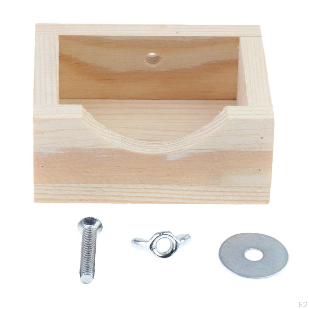 Деревянная подставка для попугая, стойка для игрушек, жердочки для хомяков для