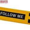 Remove Before Flight Safety Tag FOLLOW ME Keychain Jewelry Aviation Gifts 3 PCS/LOT