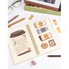 Coffee Themed Gifts for Coffee Lovers, Coffce Sticky Notes Pads with 3 Ballpoint Pens, Self-Stick Notes Pads Animal Divider Tabs Bundle Writing Memo