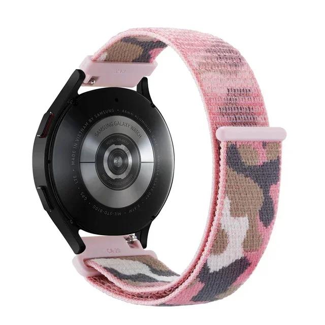 Нейлоновый ремешок 20 мм 22 мм для Garmin Forerunner 55 165 265 255 Сменный ремешок для Gramin Active 5/Vivomove Trend/Vivoactive 5