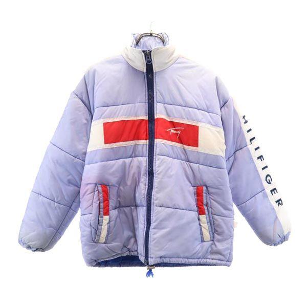 Tommy Hilfiger Винтажная куртка для разминки 90-х годов XL Синяя x Белая x Красная Мужская Б/У