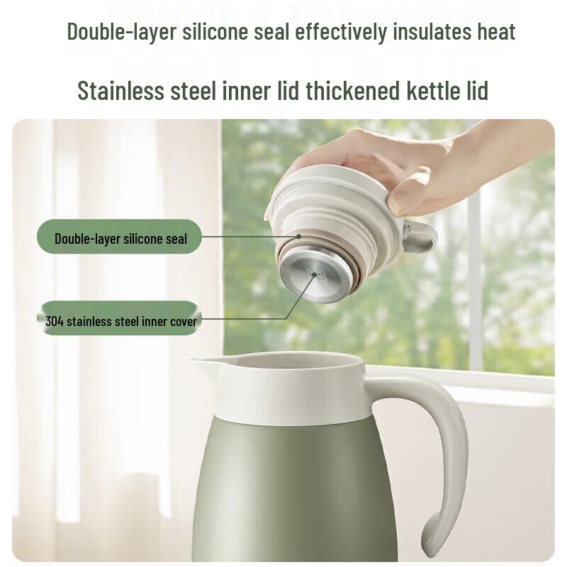 SUPOR 2L Stainless Steel Vacuum Thermos