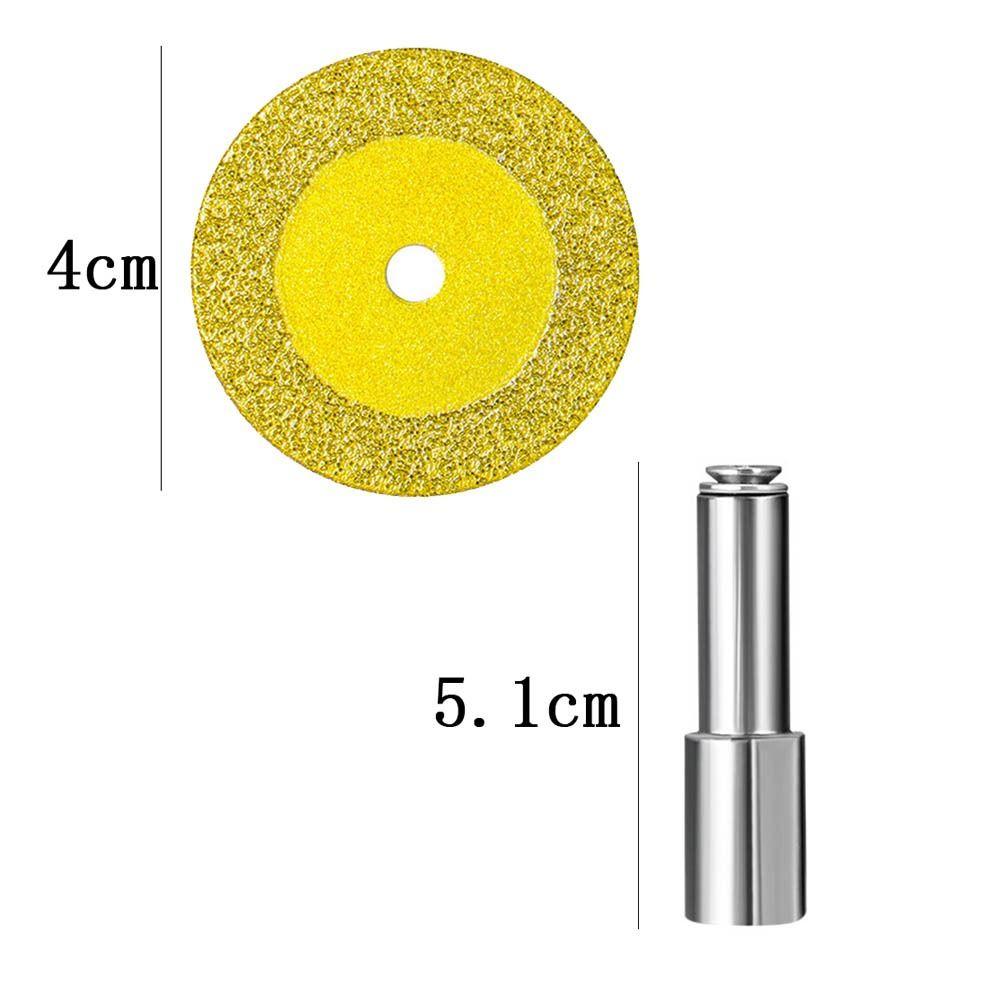 M10 Thread Diamond Cutting Disc Waterproof Mini Cutting Disc Portable Connecting Rod Adapter