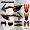 MCHMFG Графические фоны Наклейки Комплект Для KTM 125 250 300 350 450 SX SXF 2016 2017 2018 EXC EXC-F XCW 2017 2018