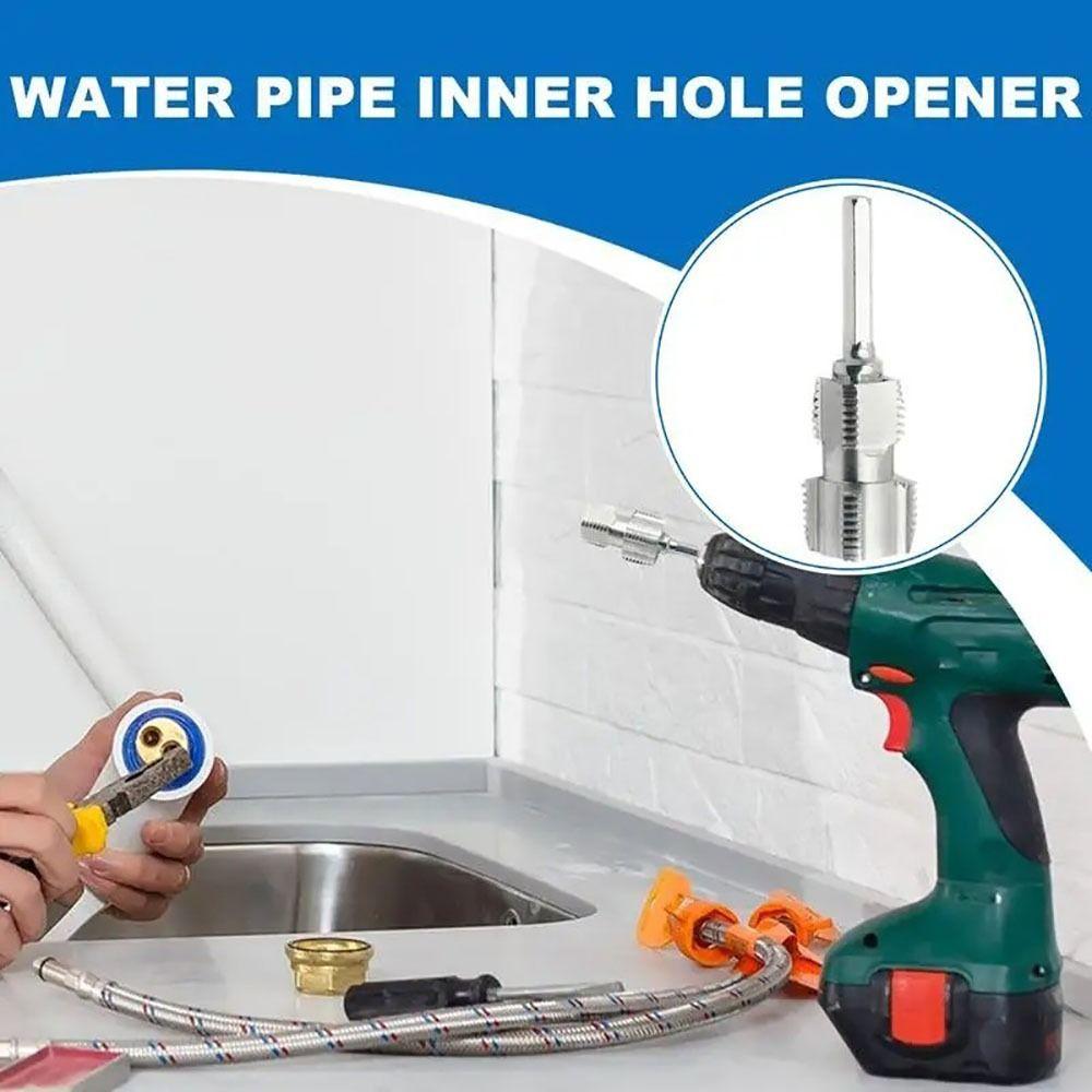 1Pcs Detachable PVC Pipe Threader Aluminium Thread Maker Tool  Electric Drill Accessory