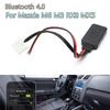 Portable Car Audio Wireless Bluetooth Interface Adapter Aux Support Wma Wav Flac