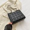 Trendy Casual Women's Crossbody Bag 2023 Stylish Mini Square Shoulder Purse In Black White Green Rose Pink