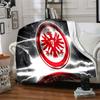Eagle Crest Frankfurt Emblem Flannel Blanket, Soft Polyester, Modern Design, All-Season for Camping, Travel, Gifts for holidays or birthdays
